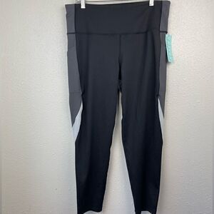 NWT Ideology 7/8 Length High Waist Athletic Leggings Size XL